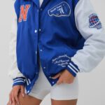 Vintage-College-Oversized-Polo-Jacket-blue