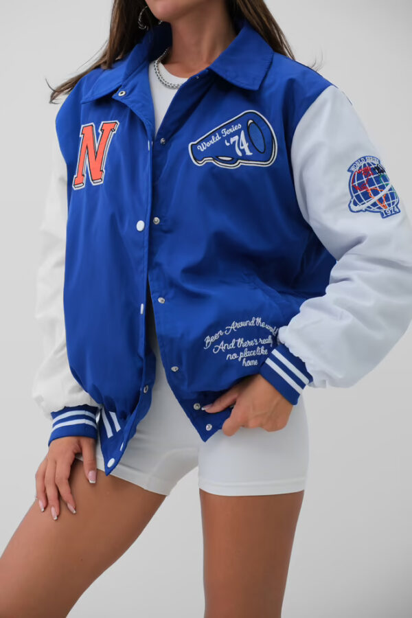 Vintage-College-Oversized-Polo-Jacket-blue